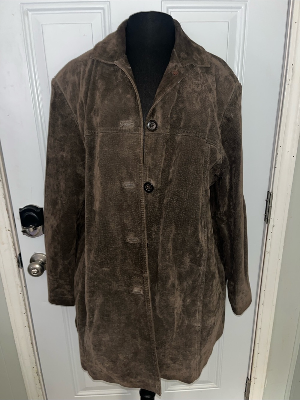 Cherokee Brown Suede Leather Jacket